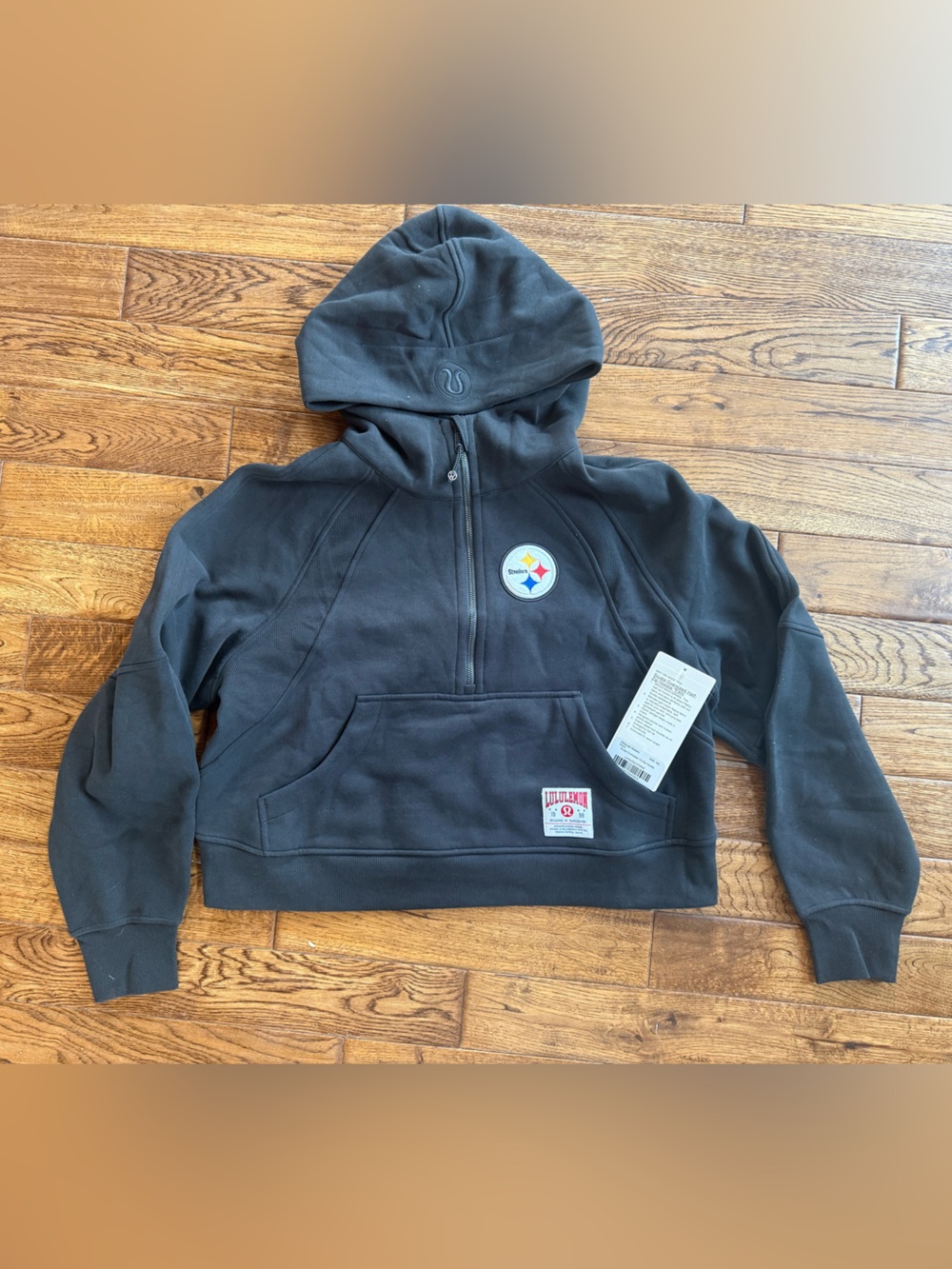 NWT Lululemon x NFL Pittsburgh Steelers Scuba Half Zip M/L